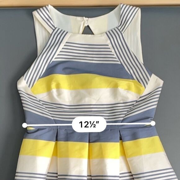 Eva Franco Mandy Dress - Gold Sz 0P - Picture 7 of 12